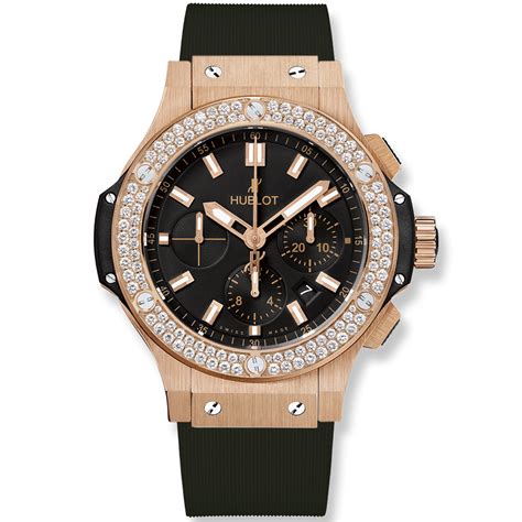 hublot king gold diamonds price|Hublot big bang price.